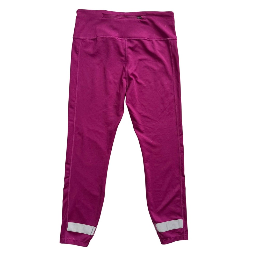 Nike Air Dri Fit Magenta Pink Leggings Cropped Athletic Workout Womens Size M - Picture 10 of 11
